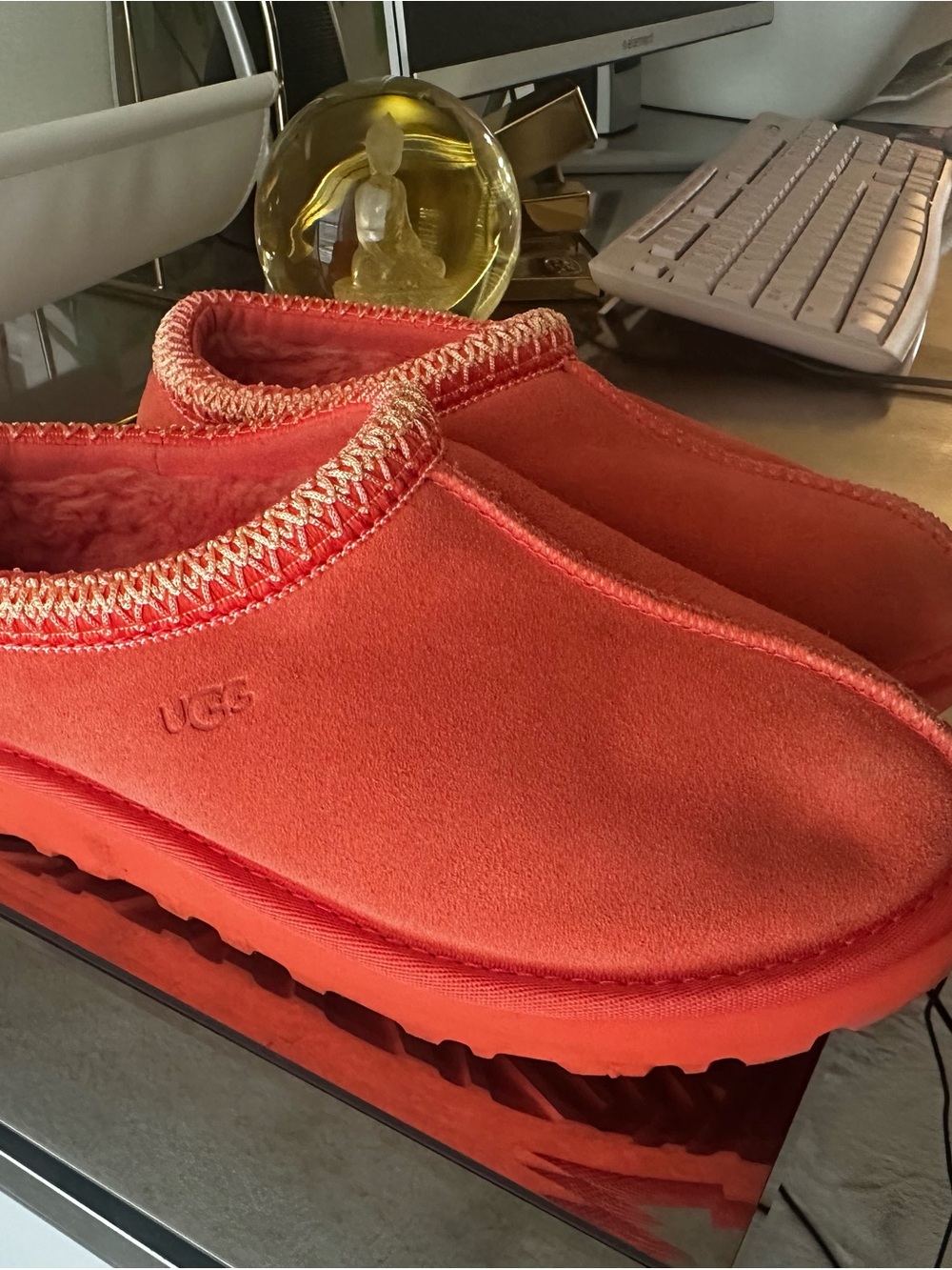 UGG Women's Coral Suede Mule Slippers